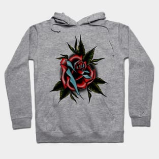 Stylised rose Hoodie